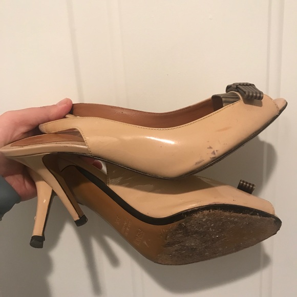 Authentic fendi slingback shoes size 5 or 35 - Picture 4 of 5